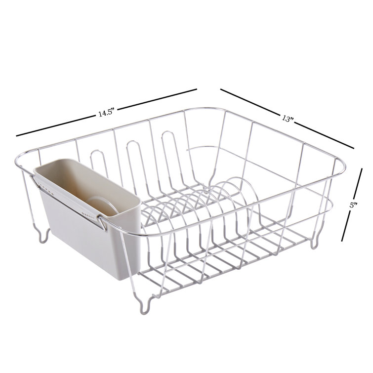Sweet Home Collection Steel Dish Rack & Reviews Wayfair